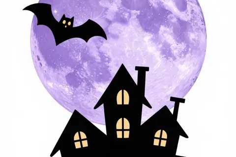 AI generated halloween art example