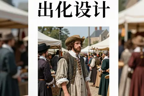 AI generated history scenes example