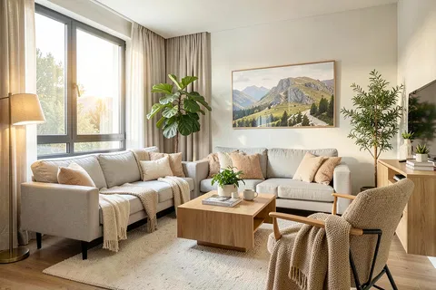 AI generated interior design example