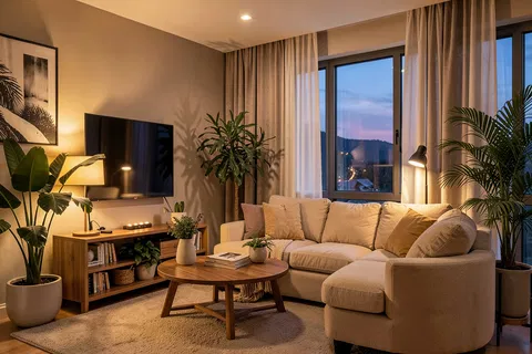 AI generated interior design example