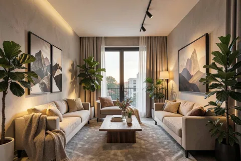 AI generated interior design example