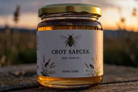 AI generated label designs example