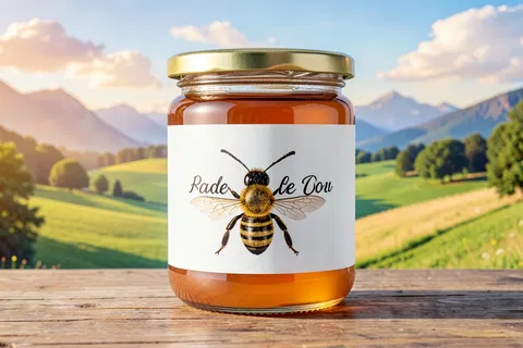 AI generated label designs example