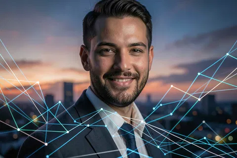 AI generated linkedin banners example