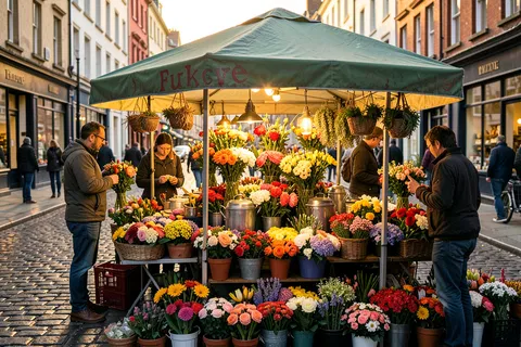 AI generated market stalls example