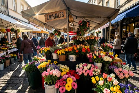 AI generated market stalls example