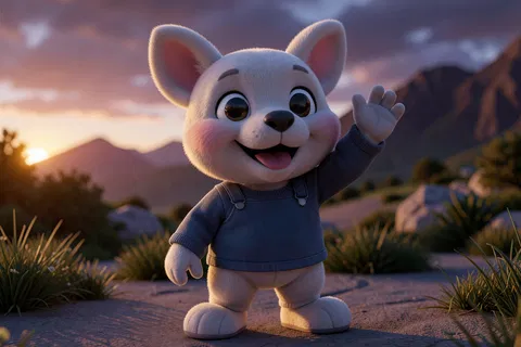 AI generated mascot characters example