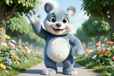 AI generated mascot characters example