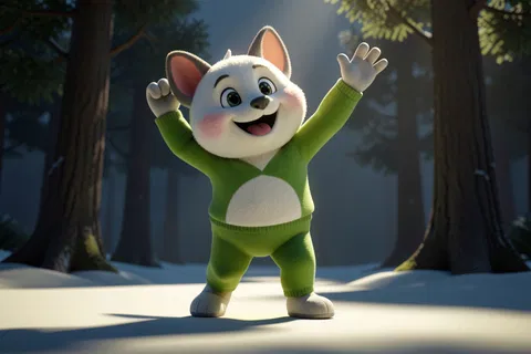AI generated mascot characters example