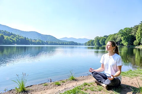 AI generated meditation art example