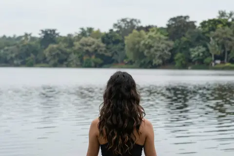 AI generated meditation art example