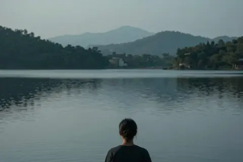 AI generated meditation art example