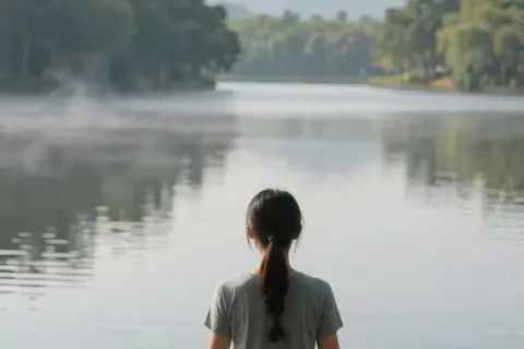 AI generated meditation art example