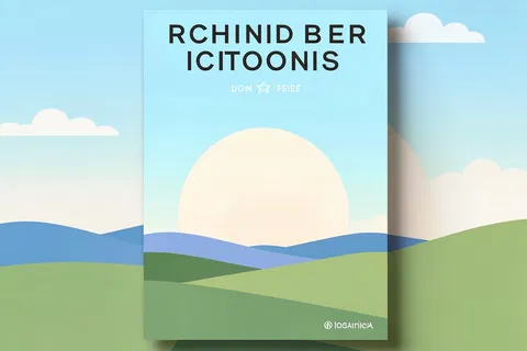 AI generated minimalist posters example