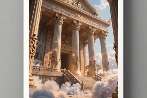 AI generated mythology art example