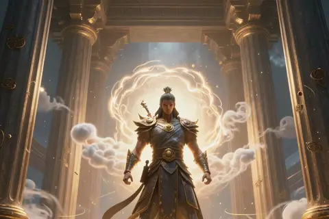 AI generated mythology art example