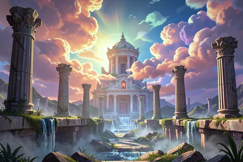 AI generated mythology art example