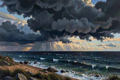 AI generated oil painting style example