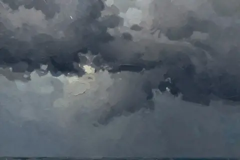 AI generated oil painting style example