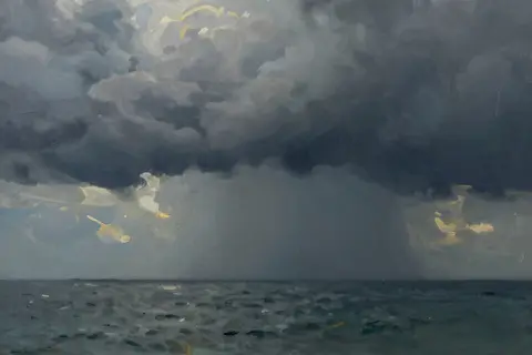 AI generated oil painting style example