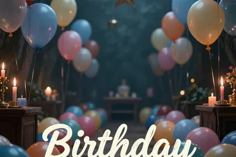 AI generated party invites example