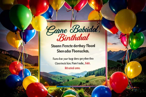AI generated party invites example