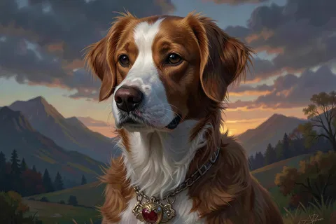 AI generated pet portraits example