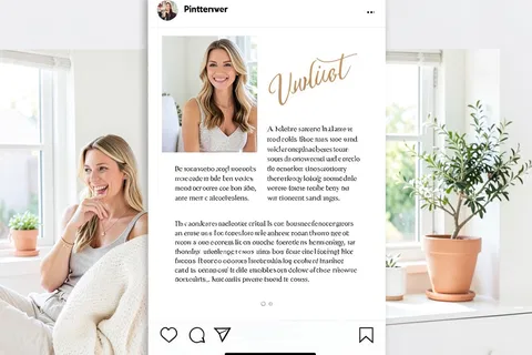 AI generated pinterest pins example