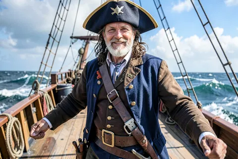 AI generated pirate characters example