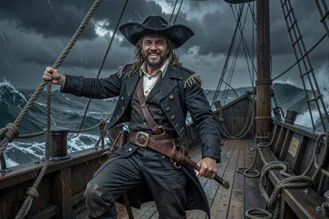AI generated pirate characters example