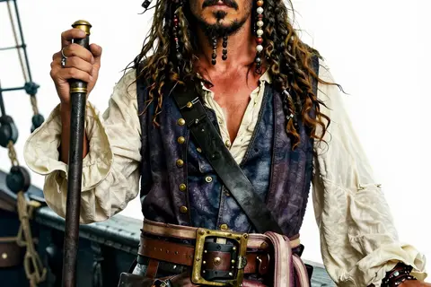 AI generated pirate characters example