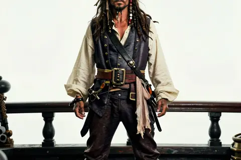 AI generated pirate characters example