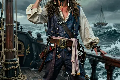 AI generated pirate characters example