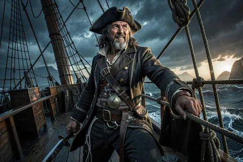 AI generated pirate characters example