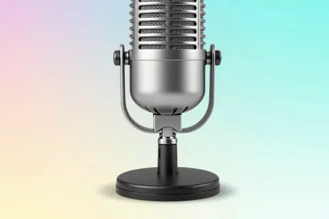 AI generated podcast covers example