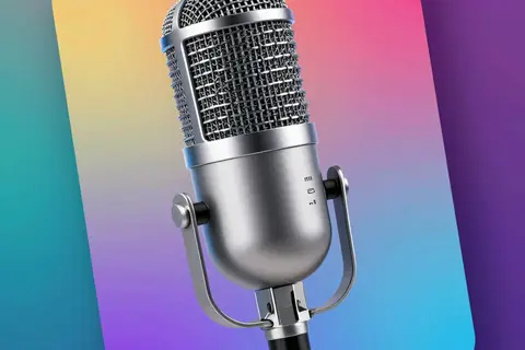 AI generated podcast covers example