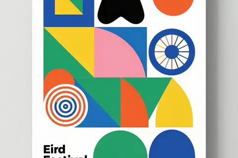 AI generated poster ideas example