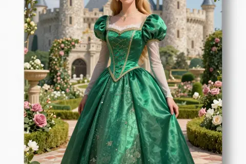 AI generated princess characters example