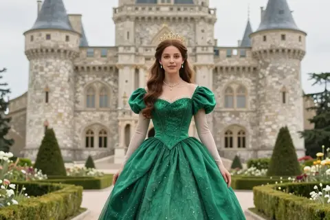 AI generated princess characters example