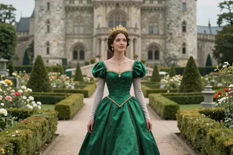AI generated princess characters example