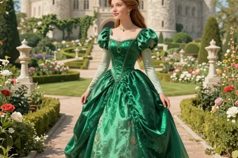 AI generated princess characters example