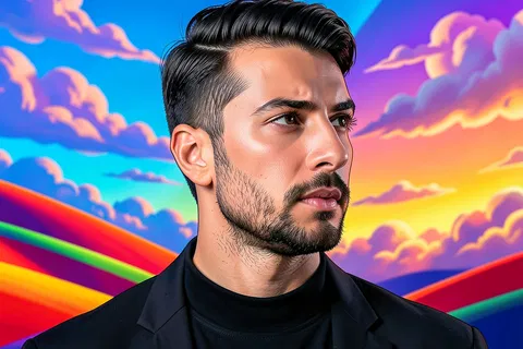 AI generated profile pictures example