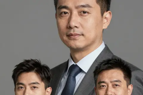 AI generated professional portraits example