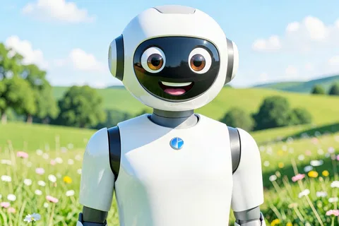 AI generated robot characters example