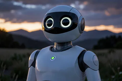 AI generated robot characters example