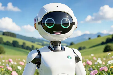 AI generated robot characters example