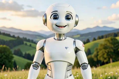 AI generated robot characters example