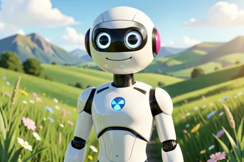 AI generated robot characters example