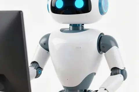 AI generated robot characters example
