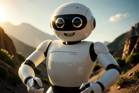 AI generated robot characters example